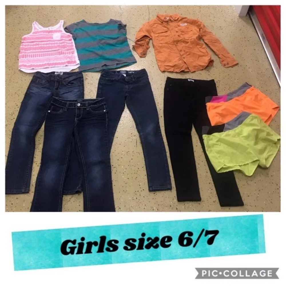 Girls size 7 bundle